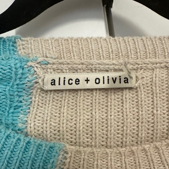 Alice and Olivia Patchwork sweater size XS - Picture 4 of 4